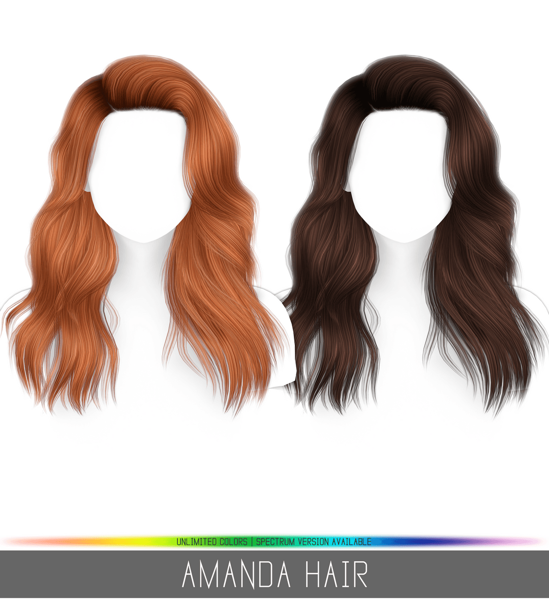 Прическа Amanda Hair (toddler-adult)